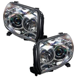 Toyota 4-Runner Headlight Assembly - ORACLE Lighting - Pre-Assembled LED Halo - ColorSHIFT w/ BC1 Controller - `06-`09
